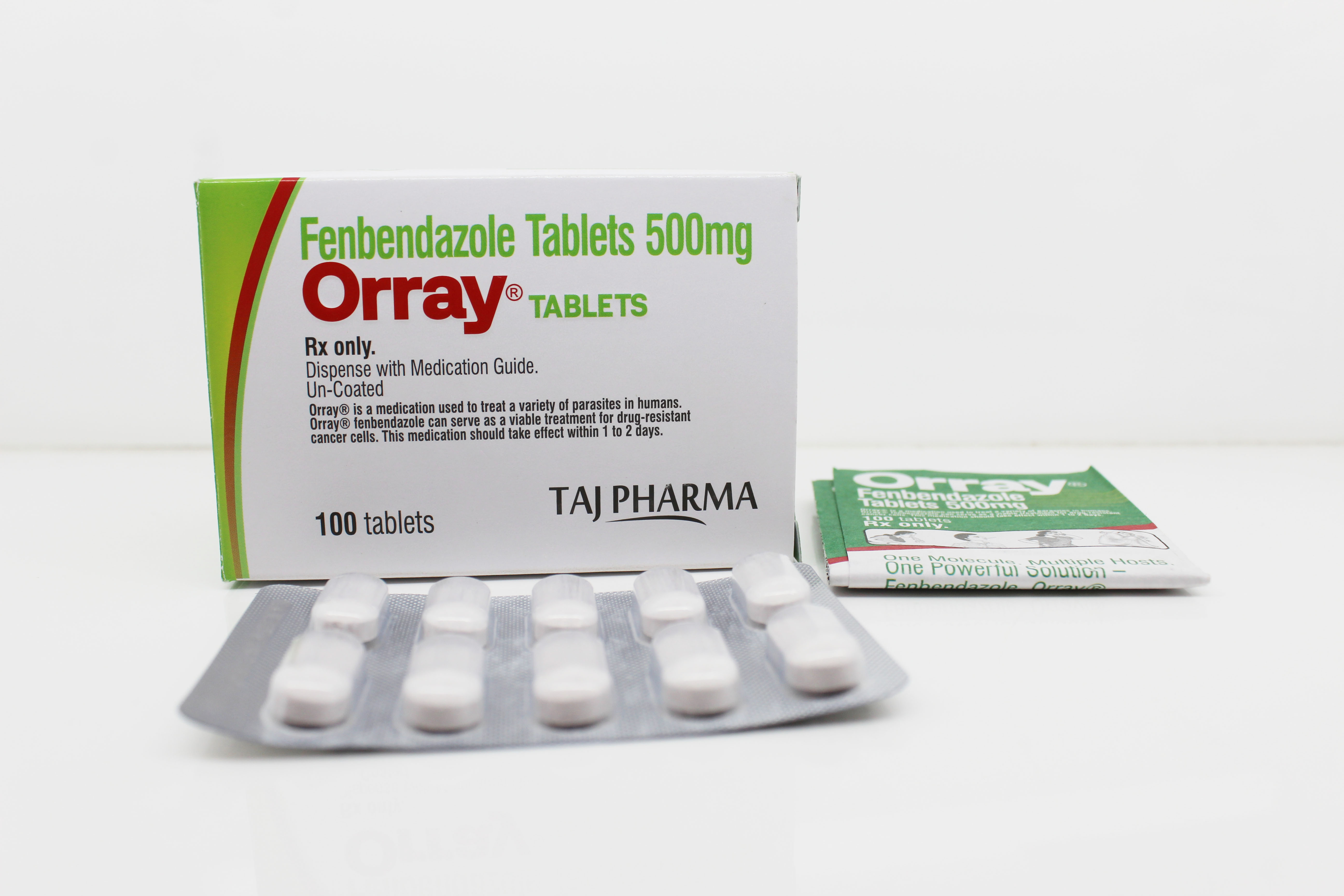Fenbendazole Tablets 500mg - Fenbendazole Tablets 500mg Suppliers & Exporters manufactured by Taj Pharma India for global export